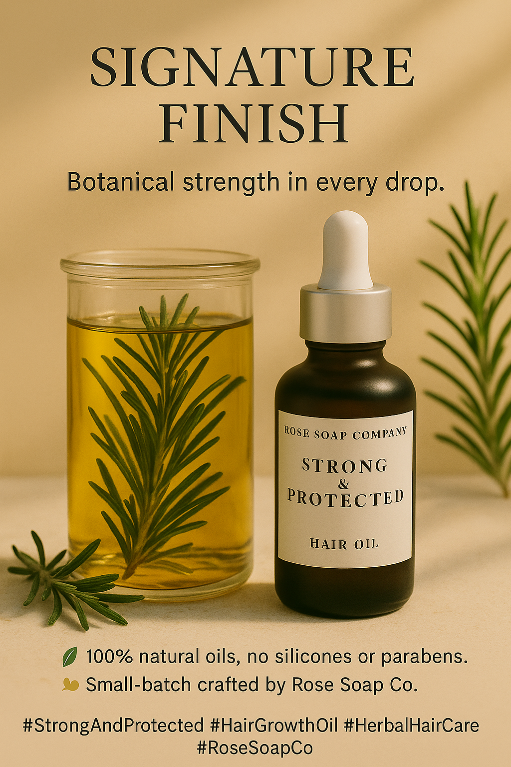 Strong and Protected Hair Oil