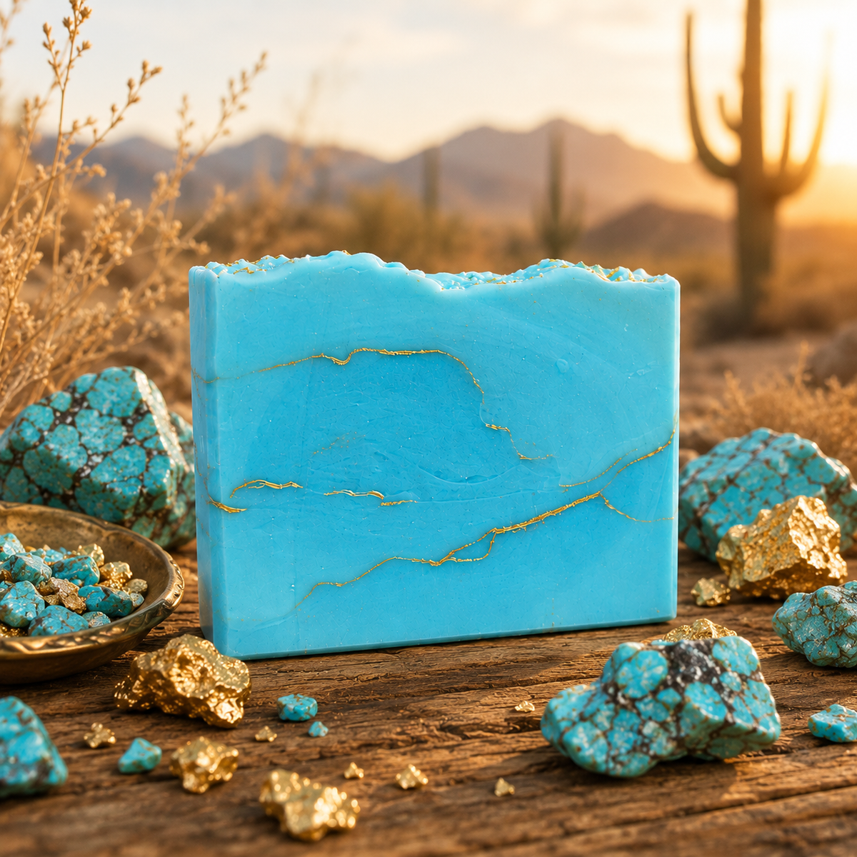 Turquoise Crush Soap