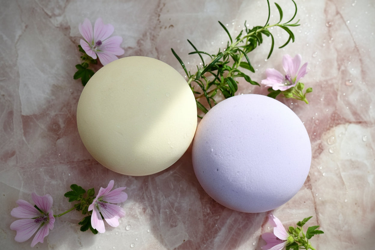 Rosemary Mallow Strengthening Shampoo and Conditioner Bars (Sold individually)