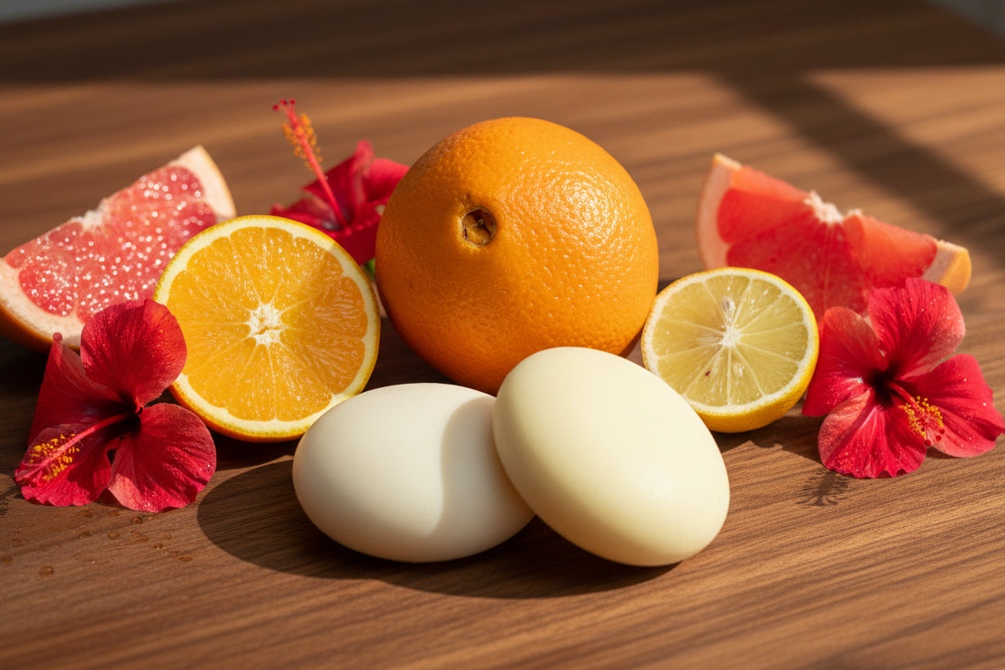 Citrus Hibiscus Shine Shampoo and Conditioner Bars (Sold individually)