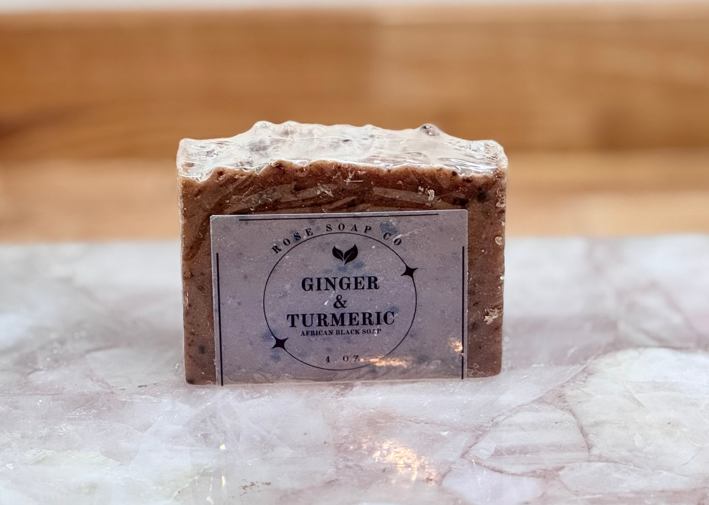 Ginger and Turmeric African Black Soap