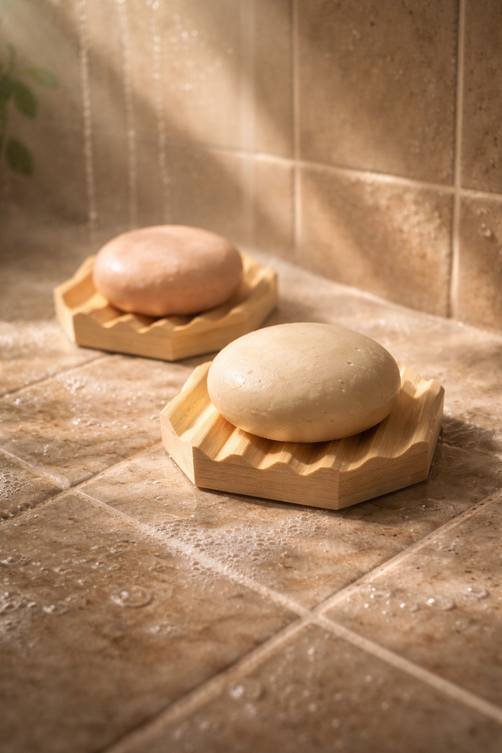 Hexagon Shampoo and Conditioner Bar Dish