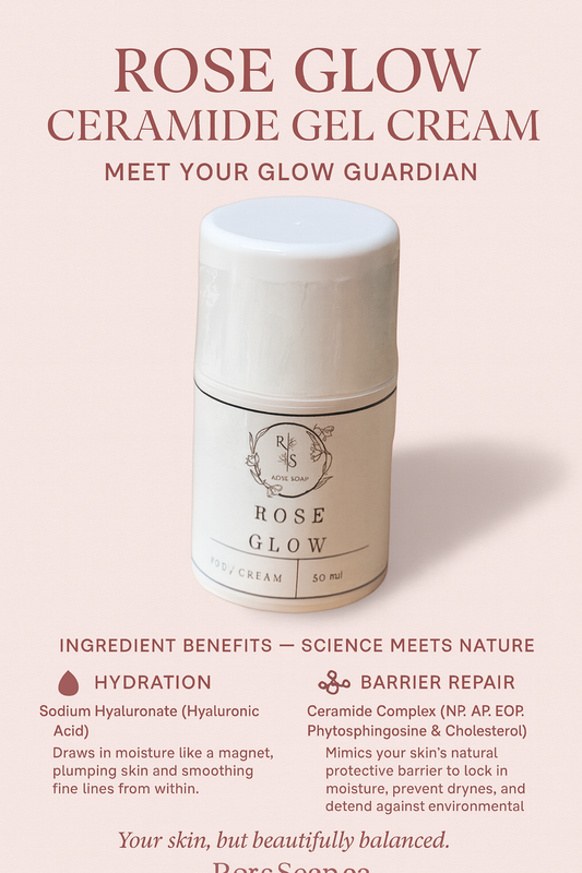 Rose Glow Ceramide Gel Cream